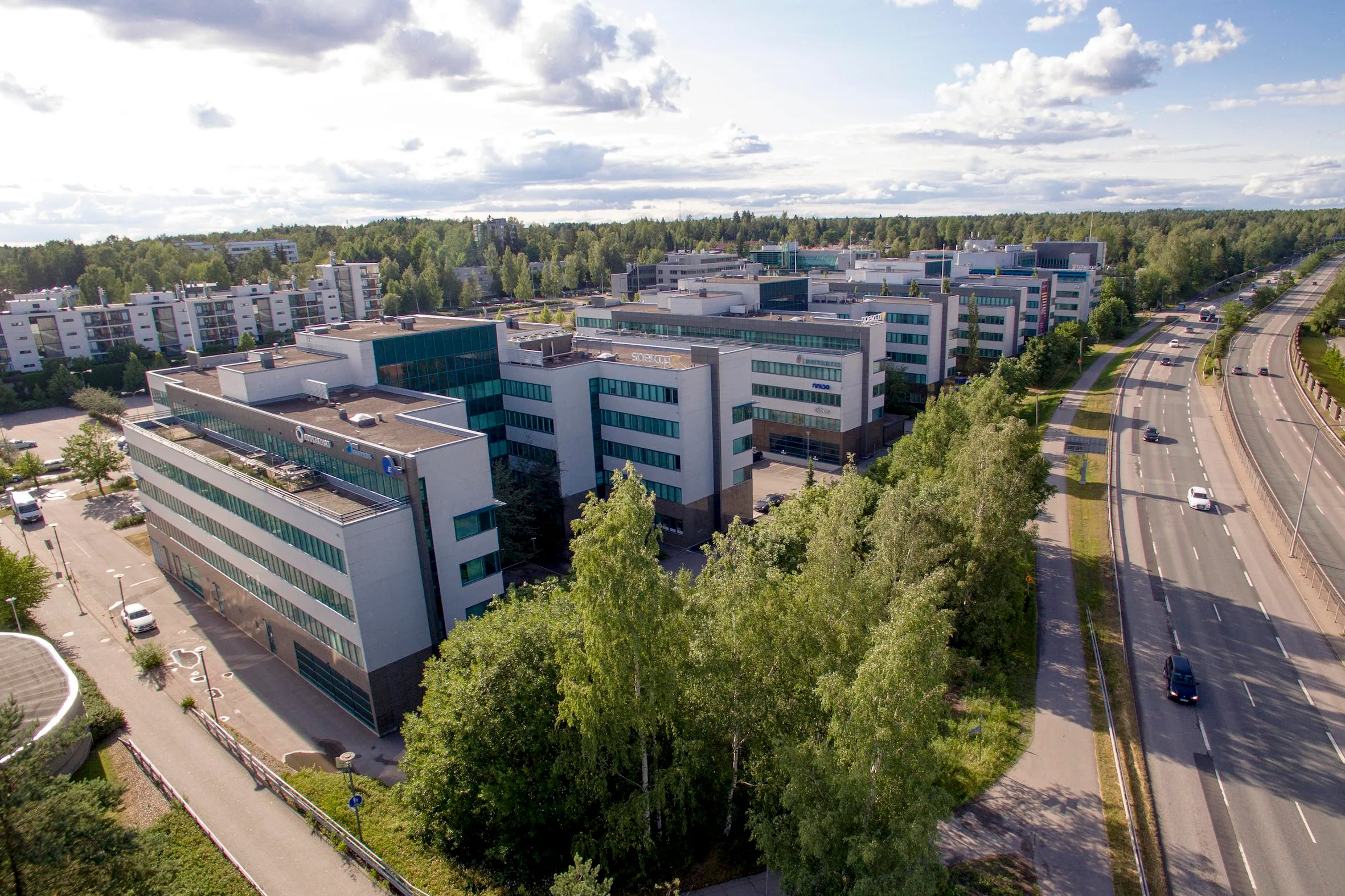 Featured image for “Trevianin hallinnoiman Spektri Business Parkin innovatiivinen energiankierrätysjärjestelmä”