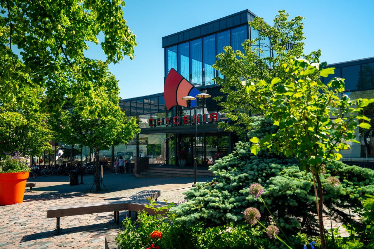 Kauppakeskus Chydenian julkisivu