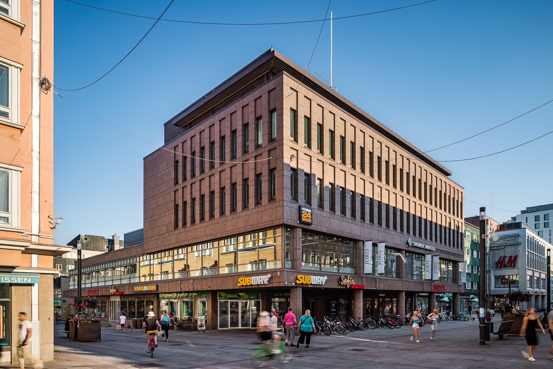 Oulun Kirkkokatu Oulussa