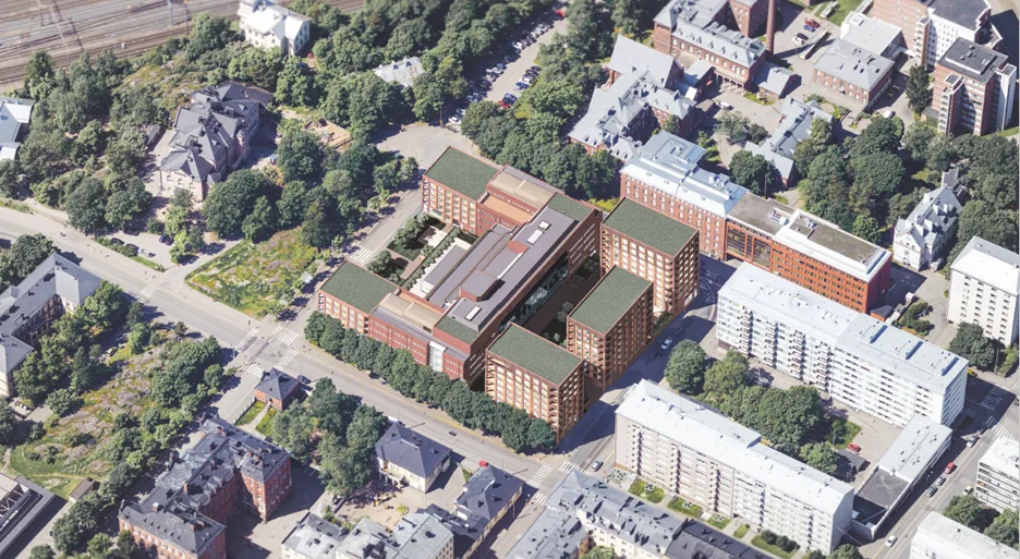 Featured image for “Kuntatalon kortteliin Kalliossa suunnitellaan perheasuntoja”