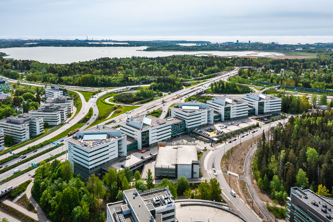 Säterinportti ilmasta kuvattuna