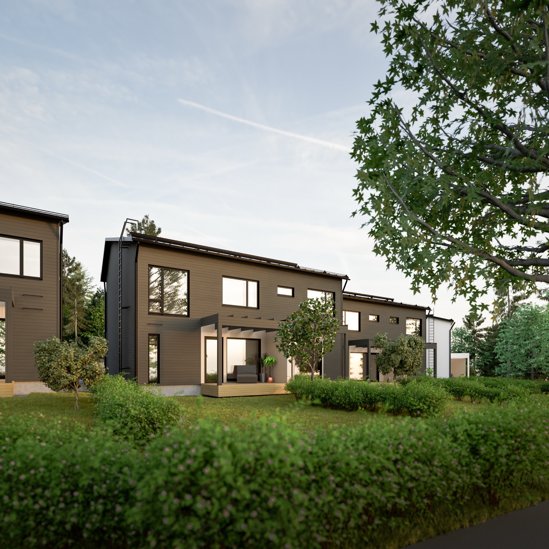 Nuveen asuntoprojektin havainnekuva